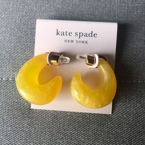 Kate Spade Adore-ables yellow earrings